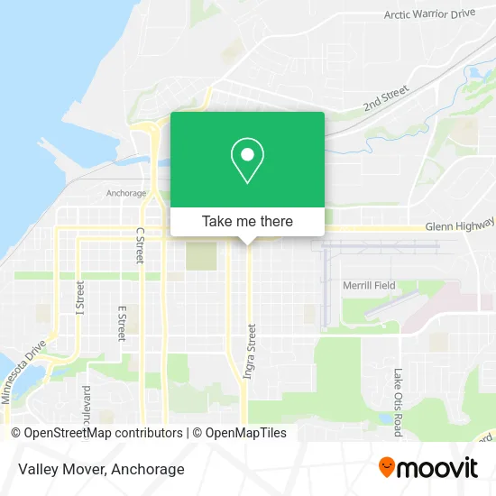Valley Mover map
