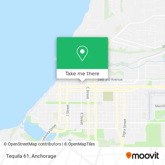 Tequila 61 map