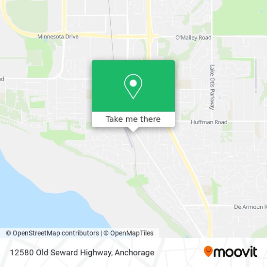 12580 Old Seward Highway map