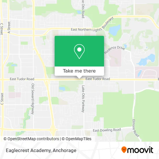 Mapa de Eaglecrest Academy