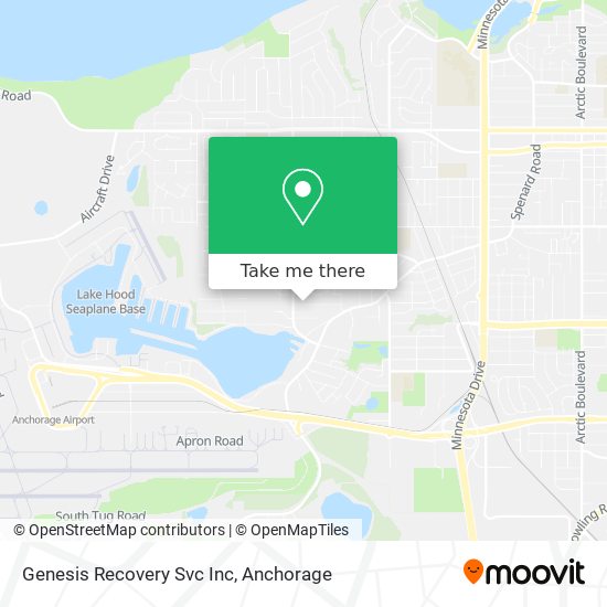 Genesis Recovery Svc Inc map