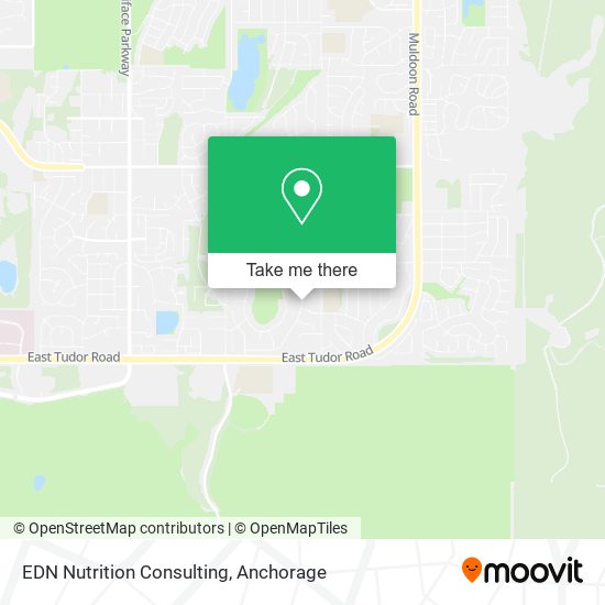 EDN Nutrition Consulting map