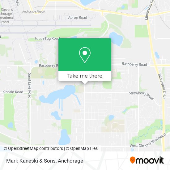 Mark Kaneski & Sons map