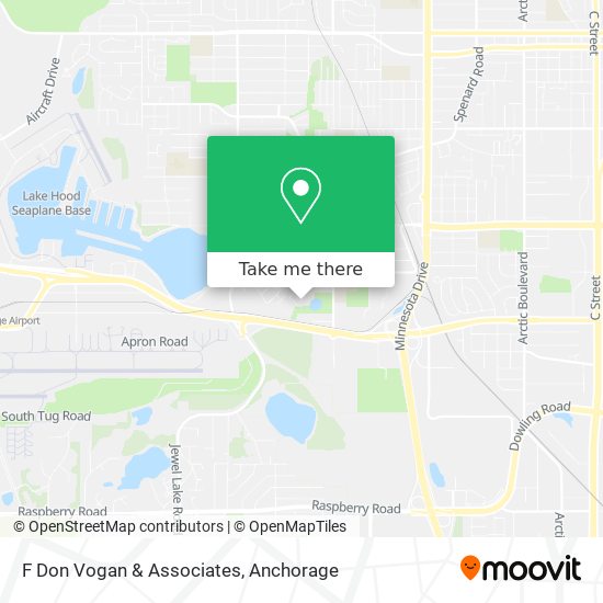F Don Vogan & Associates map