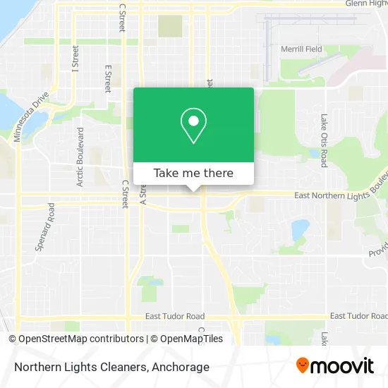 Mapa de Northern Lights Cleaners
