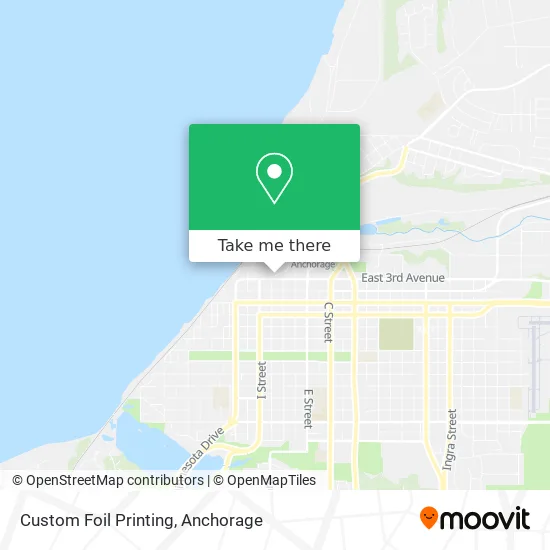 Custom Foil Printing map