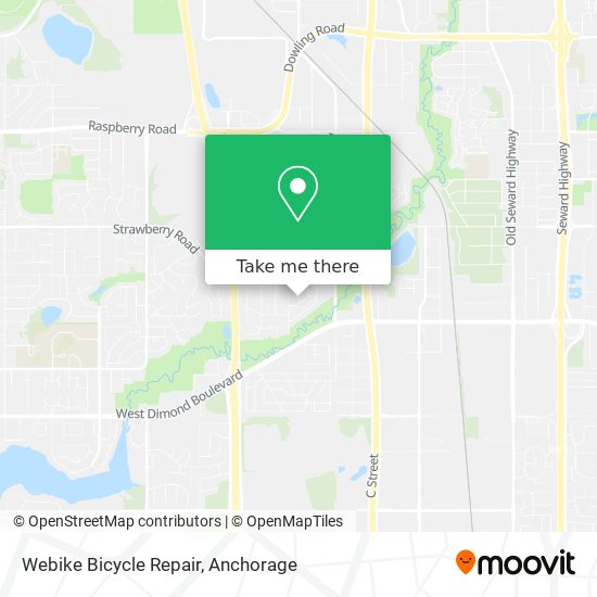 Webike Bicycle Repair map