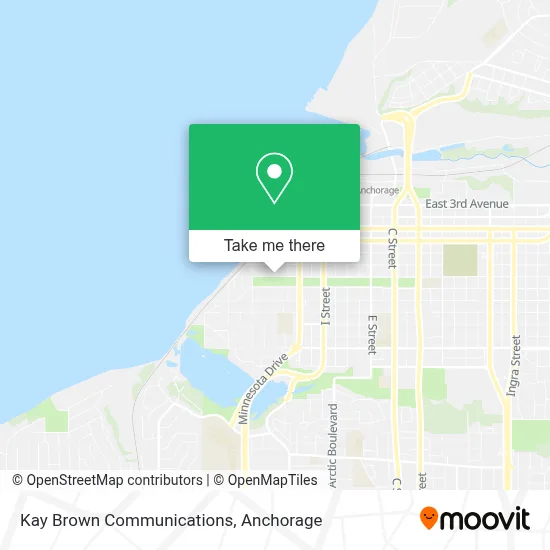 Kay Brown Communications map