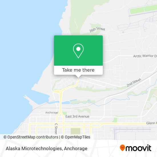 Alaska Microtechnologies map