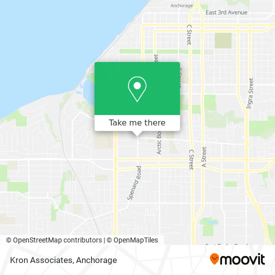 Mapa de Kron Associates