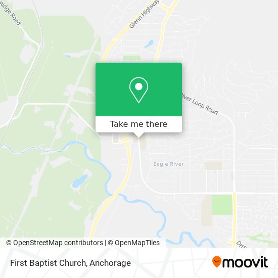 Mapa de First Baptist Church