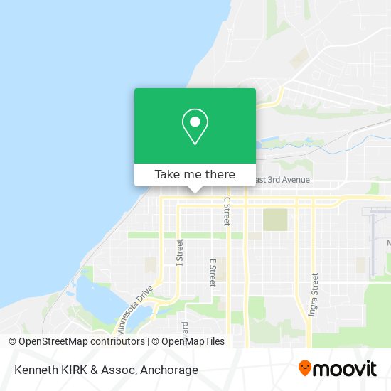 Kenneth KIRK & Assoc map