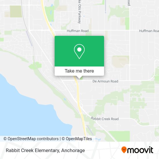 Mapa de Rabbit Creek Elementary