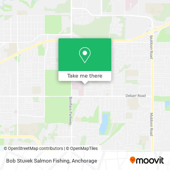 Bob Stuvek Salmon Fishing map