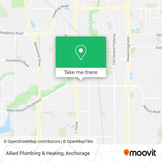 Mapa de Allied Plumbing & Heating