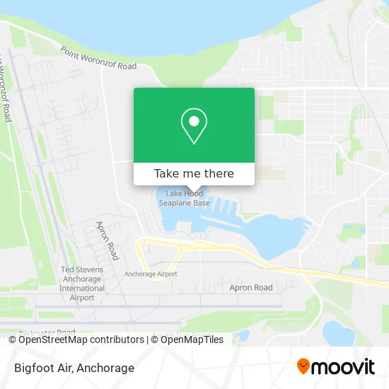 Bigfoot Air map