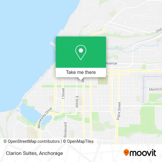 Clarion Suites map