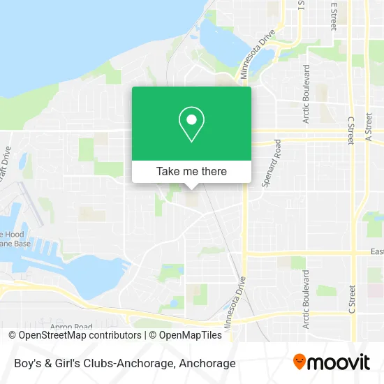Mapa de Boy's & Girl's Clubs-Anchorage