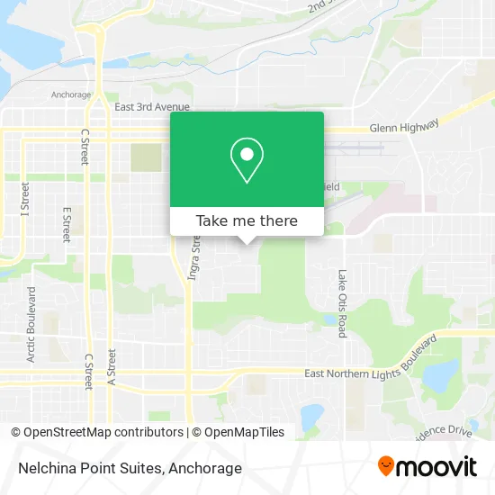 Nelchina Point Suites map