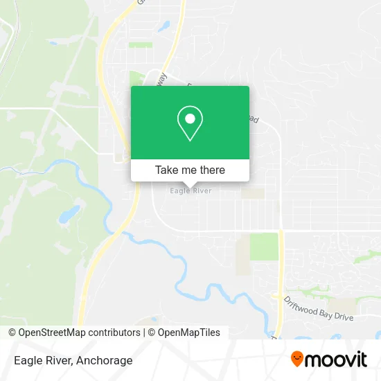 Eagle River map