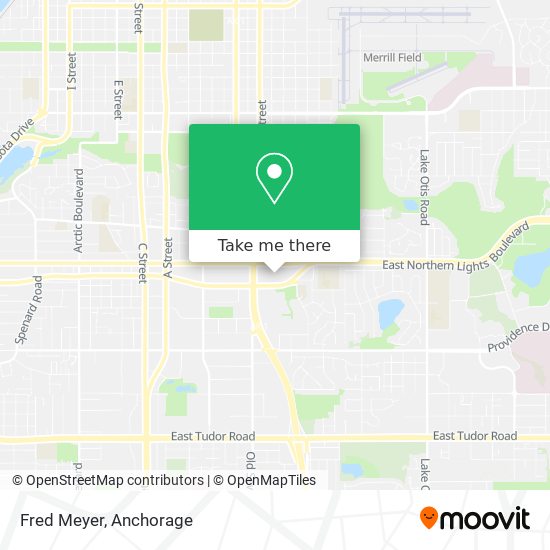 Fred Meyer map