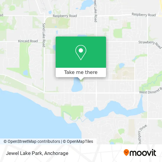 Jewel Lake Park map
