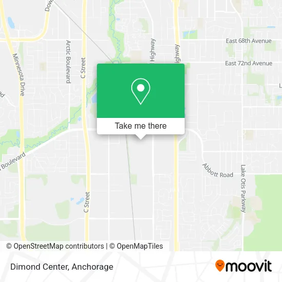 Mapa de Dimond Center