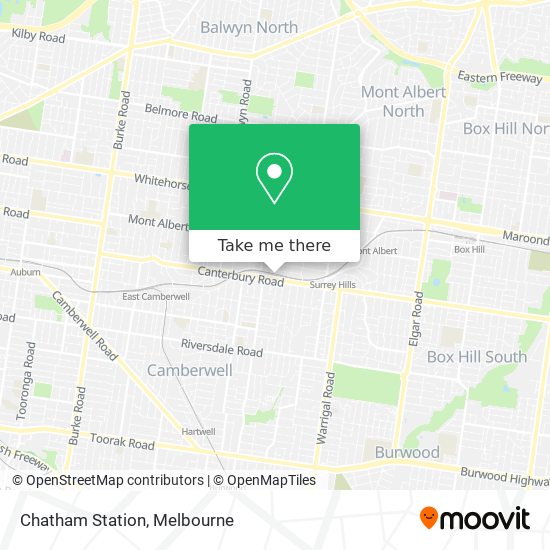 Chatham Station map
