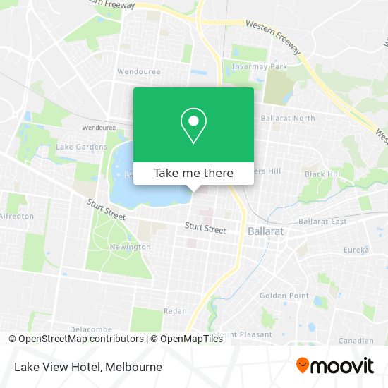 Lake View Hotel map