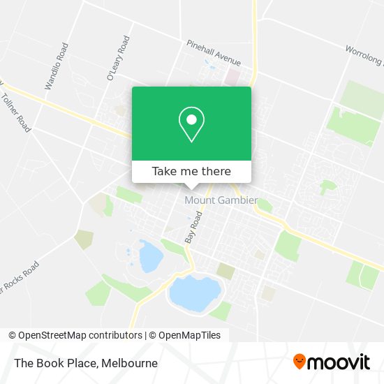 The Book Place map