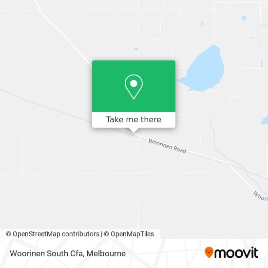 Woorinen South Cfa map