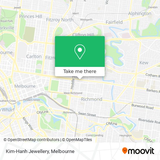 Kim-Hanh Jewellery map