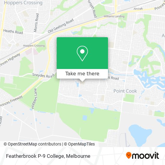 Featherbrook P-9 College map