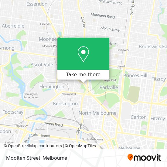 Mooltan Street map