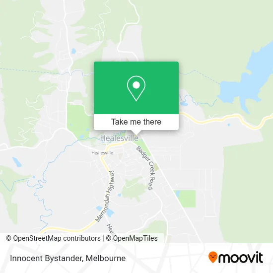 Mapa Innocent Bystander