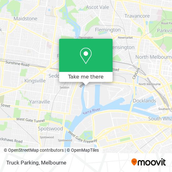 Truck Parking map