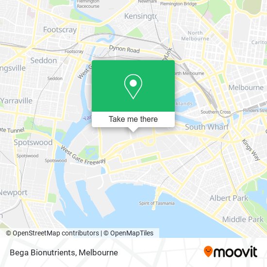Bega Bionutrients map