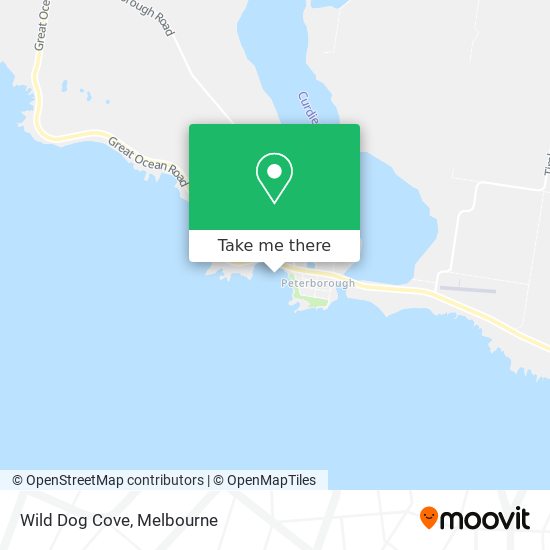 Wild Dog Cove map