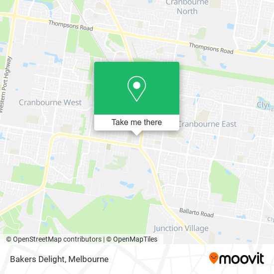 Bakers Delight map