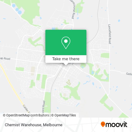 Mapa Chemist Warehouse