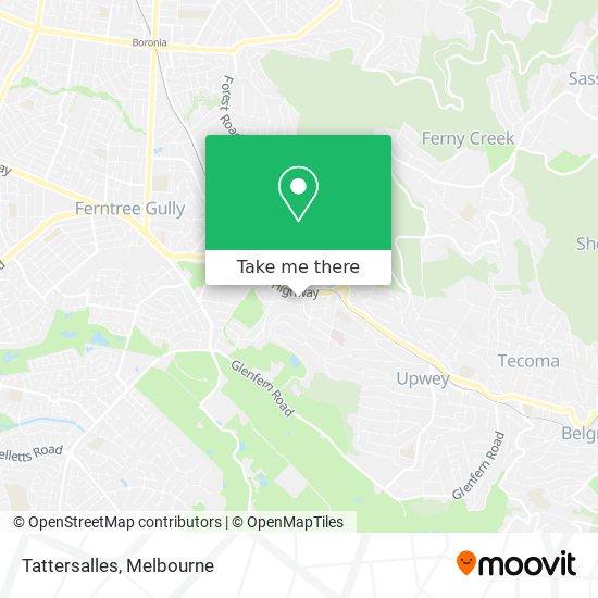 Tattersalles map
