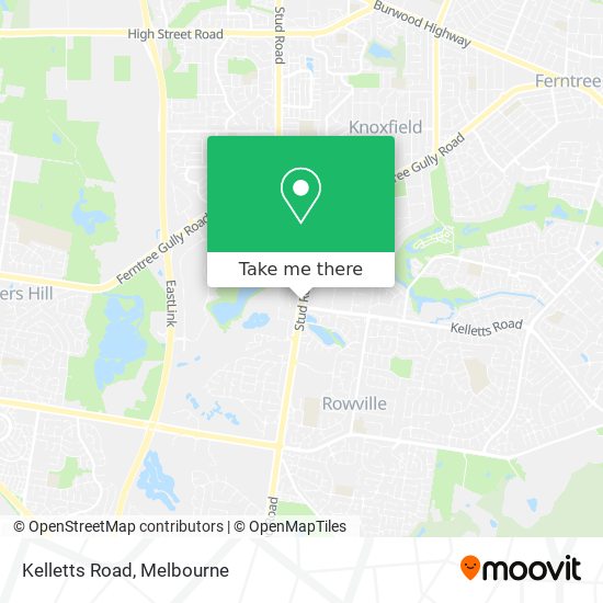 Kelletts Road map