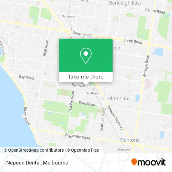 Mapa Nepean Dental