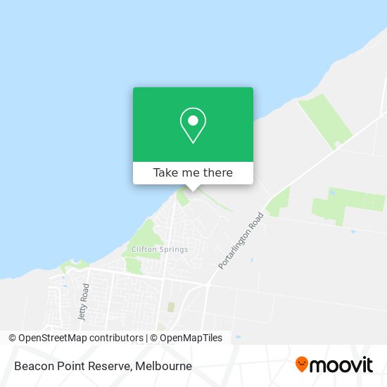 Beacon Point Reserve map
