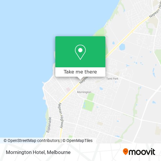 Mornington Hotel map