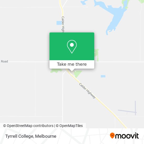 Tyrrell College map