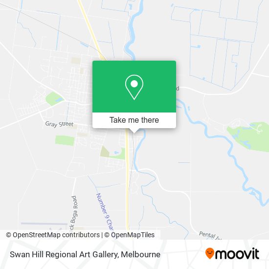 Swan Hill Regional Art Gallery map