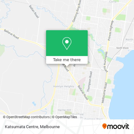Katsumata Centre map