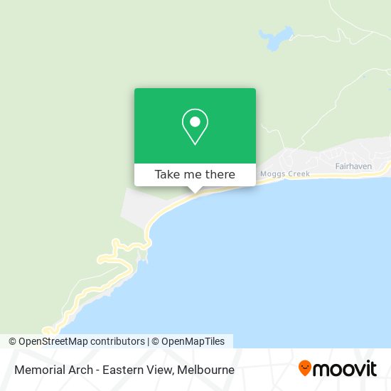 Memorial Arch - Eastern View map