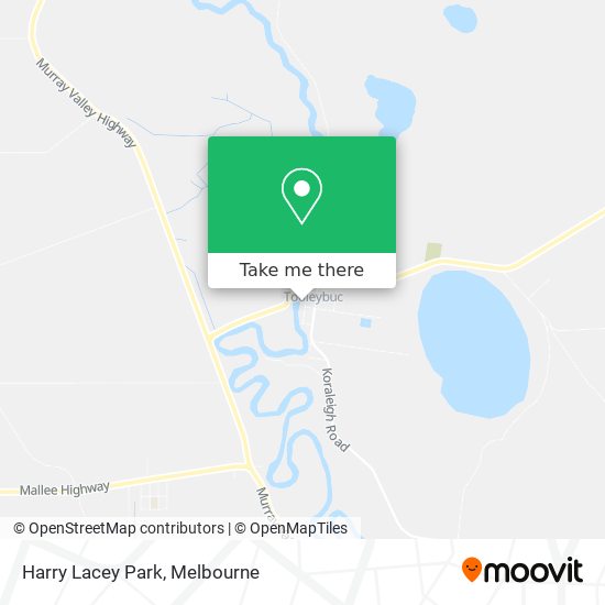 Harry Lacey Park map